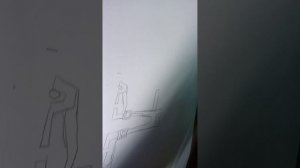как нарисовать соника против Шедоуа?