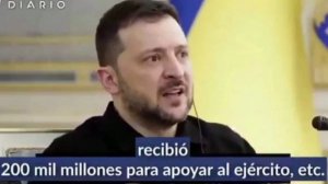 Зеблану испанское телевидение задало вопрос!Куда вы дели сотни миллиардов долларов помощи???