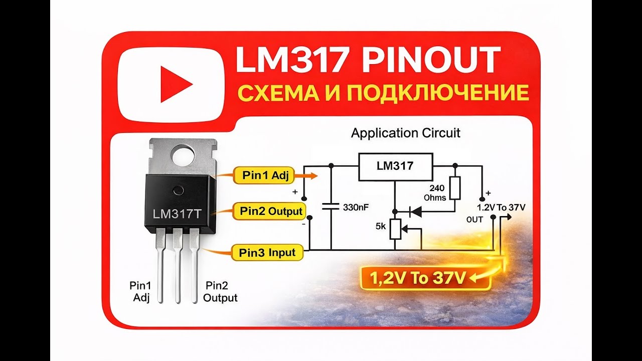 Одна LM317 — десятки напряжений смотреть онлайн