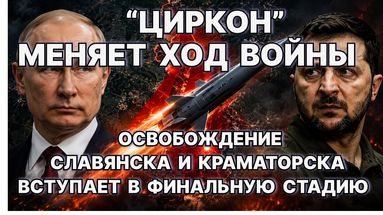 Битва за Славянск и Краматорск вступает в финальную стадию. "Циркон" меняет ход войны. / #ЗАУГЛОМ смотреть онлайн