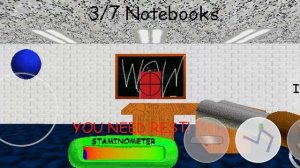 Baldi's Basics In But You Player Have ShotGun