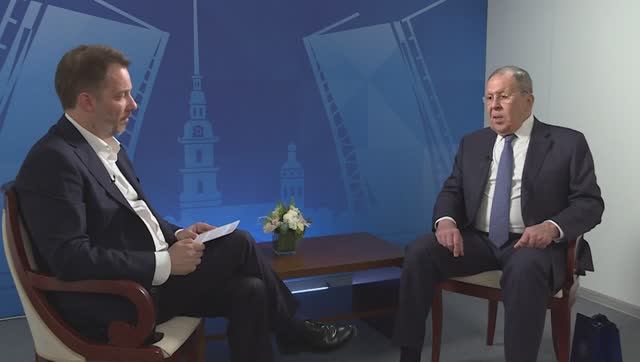 Интервью С.Лаврова Блогерской студии VK, Санкт-Петербург, 4 июня 2026 года