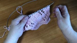 Такого узора спицами вы ещё не вязали. Теневой и ажурный