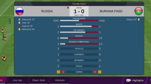 Россия-Буркино Фасо