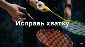 Как правильно держать ракетку в бадминтоне: пальцы вместо запястья