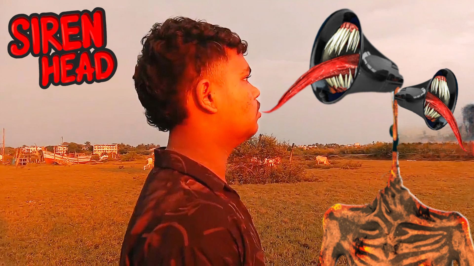 📢 СИРЕНОГОЛОВЫЙ 📢 - ХОРРОР ФИЛЬМ ЗАКАТ. SIREN HEAD АТАКУЕТ. смотреть онлайн