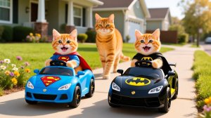 Мама-кошка подстригает шерсть на ферме и делает тигровую шапку для котят дома🐾🎩🐯