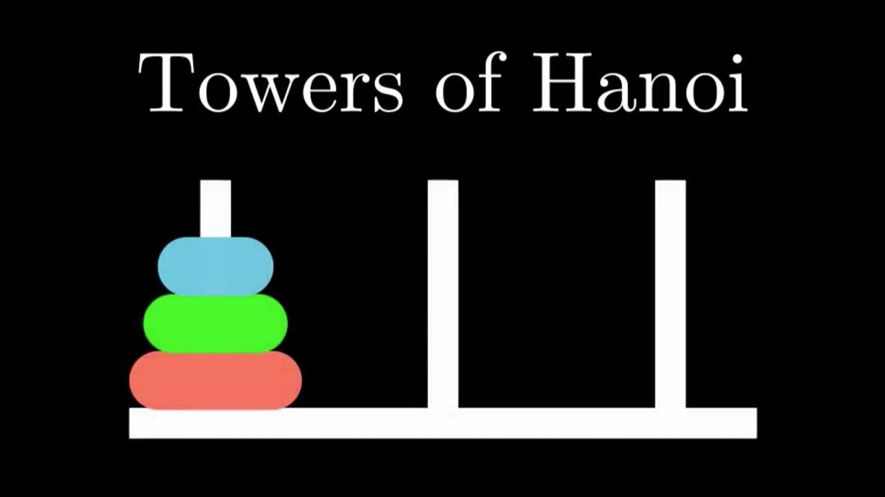 Towers of Hanoi: A Complete Recursive Visualization смотреть онлайн