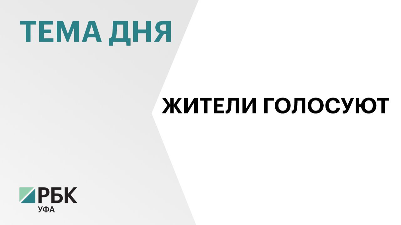 В Башкортостане за объекты благоустройства проголосовали 710 тыс. человек