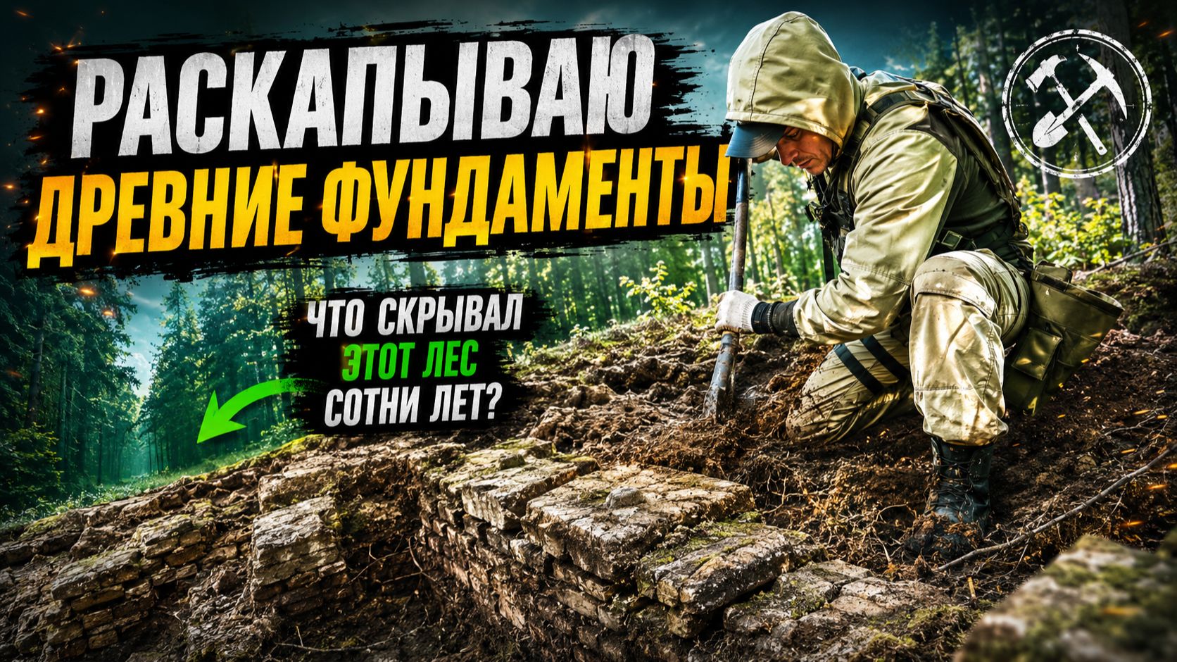 ЧТО ОСТАЛОСЬ ОТ СТАРОЙ ДЕРЕВНИ? РАСКОПКИ ФУНДАМЕНТОВ смотреть онлайн