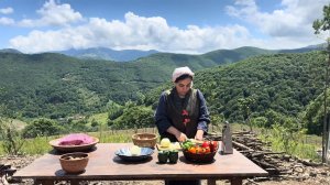 Выпечка хлеба и сельский обед Азербайджанская Кухня Деревенская Кухня  Рецепты