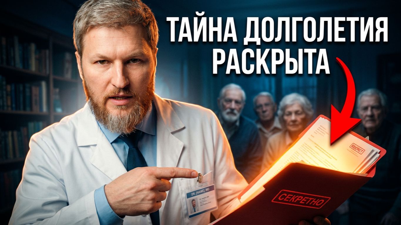 Раскрыл главную ТАЙНУ ДОЛГОЛЕТИЯ, секрет заключается в... смотреть онлайн