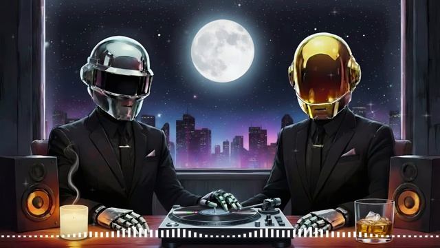 Daft Punk Mirage Nights Vibes 🌕🤖 ｜ Chill Funk, Synthwave, French House Playlist