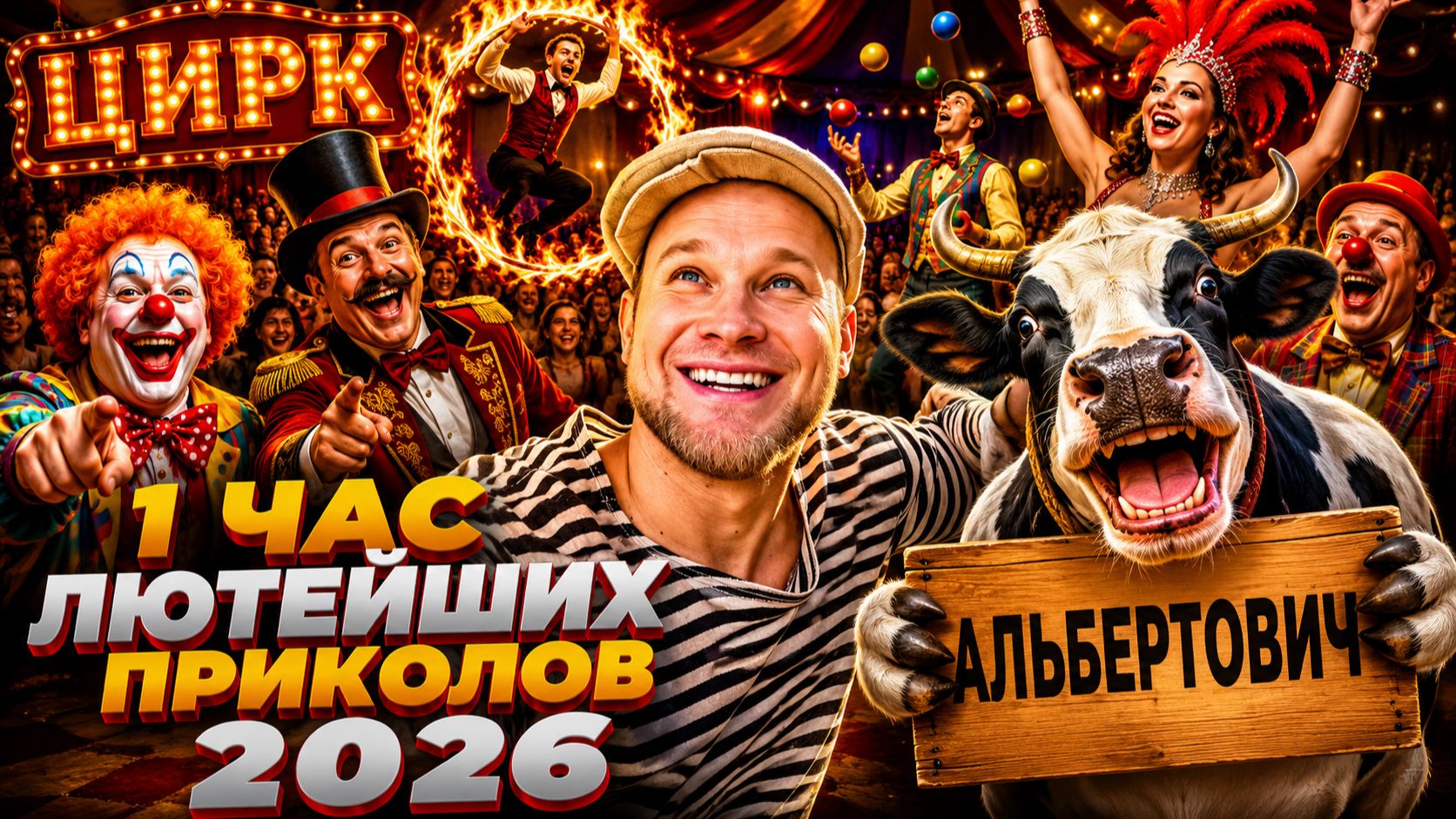 🔥😂 1 ЧАС САМЫХ УГАРНЫХ ВИДЕО ПРИКОЛОВ 2026! 🔥🤣 ЛУЧШИЕ ПРИКОЛЫ СКЕТЧИ ЮМОР 🤯 НАТУРАЛ АЛЬБЕРТОВИЧ смотреть онлайн