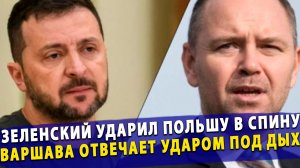 🔥Предательство союзника! Зеленский ударил Польшу в спину — Варшава отвечает ударом под дых