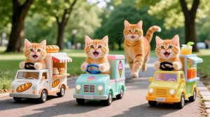 Мама-кошка подстригает шерсть на ферме и делает тигровую шапку для котят дома🐾🎩🐯