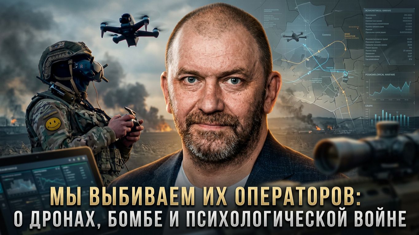 Александр Казаков | Мы выбиваем их операторов- о дронах, бомбе и психологической войне- смотреть онлайн