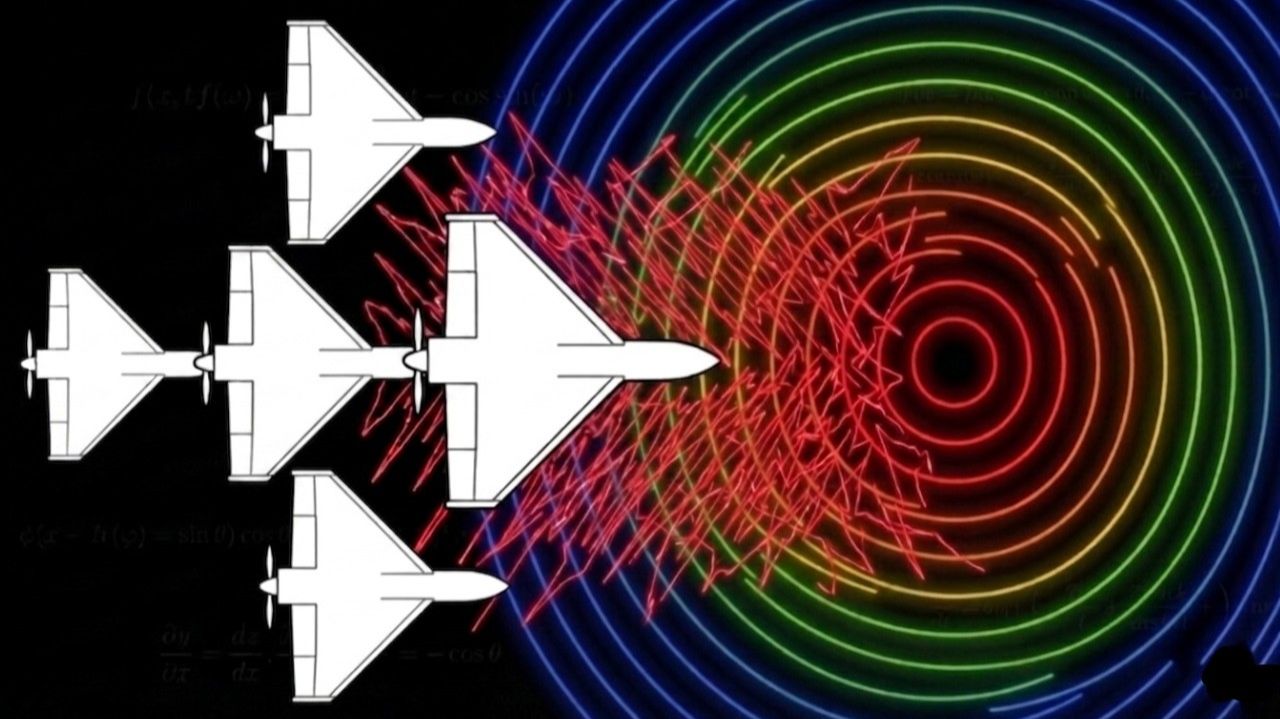 Drone Swarms Here. But How Do They Actually Work. смотреть онлайн