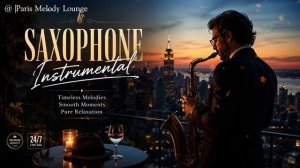 Midnight Saxophone Dreams 🌙 Smooth Jazz for Relaxing Evenings & Peaceful Nights