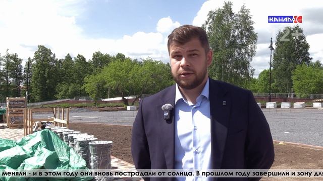 Реконструкция сквера у ДКМ - в графике набережная - под вопросом: итоги объезда Вовякова