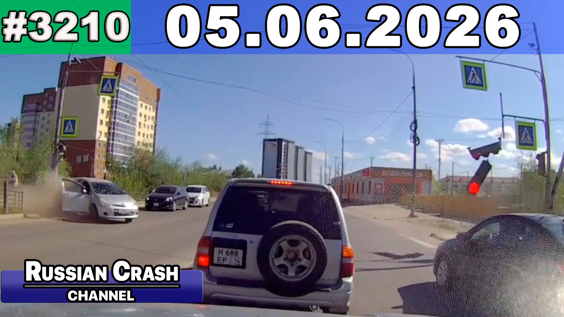 ДТП. Подборка на видеорегистратор за 05.06.2026 Июнь 2026 смотреть онлайн
