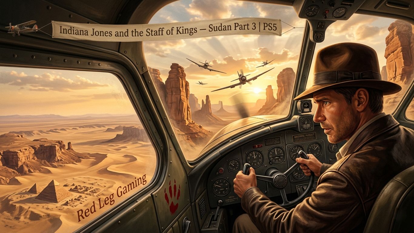 Indiana Jones and the Staff of Kings — Sudan Part 3 | PS5 смотреть онлайн