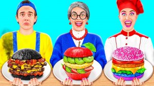 Кулинарный Челлендж# Я против Бабушки # Кто победит в битве на кухне от TeenTeam Challenge