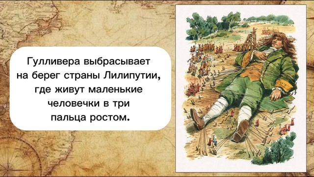 Буктрейлер по книге Дж. Свифта "Преключения Гулливера" смотреть онлайн