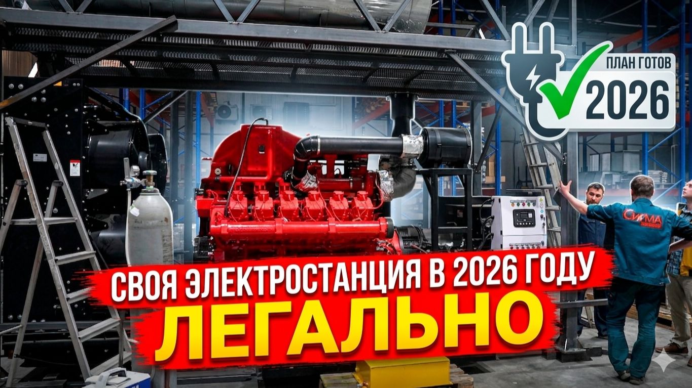 В гостях на производстве Газопоршневых генераторов Сигма Энерджи Смоленск смотреть онлайн