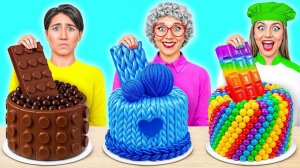 Кулинарный Челлендж# Я против Бабушки # Смешные Cитуации от