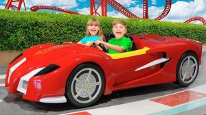 ДИАНА И РОМА | Диана и Рома посетили тематический парк Ferrari World