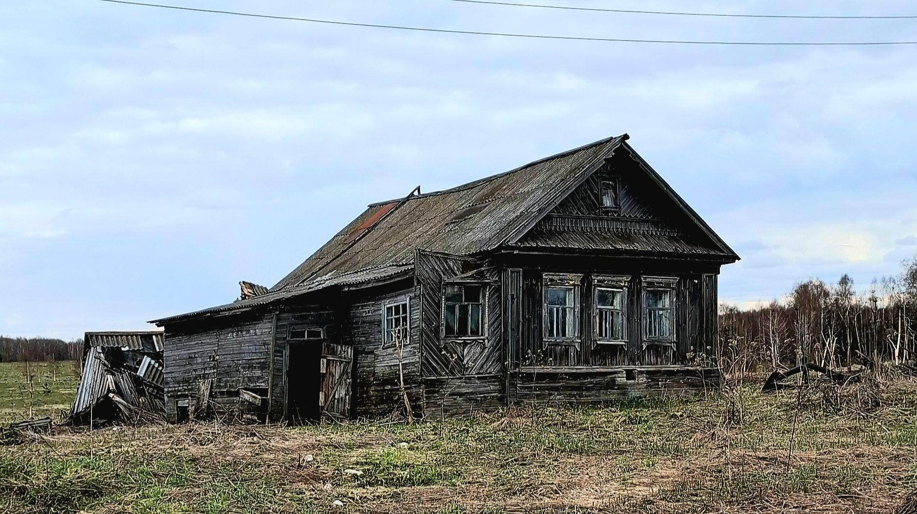 Забытая Россия. Здесь недавно жили люди.