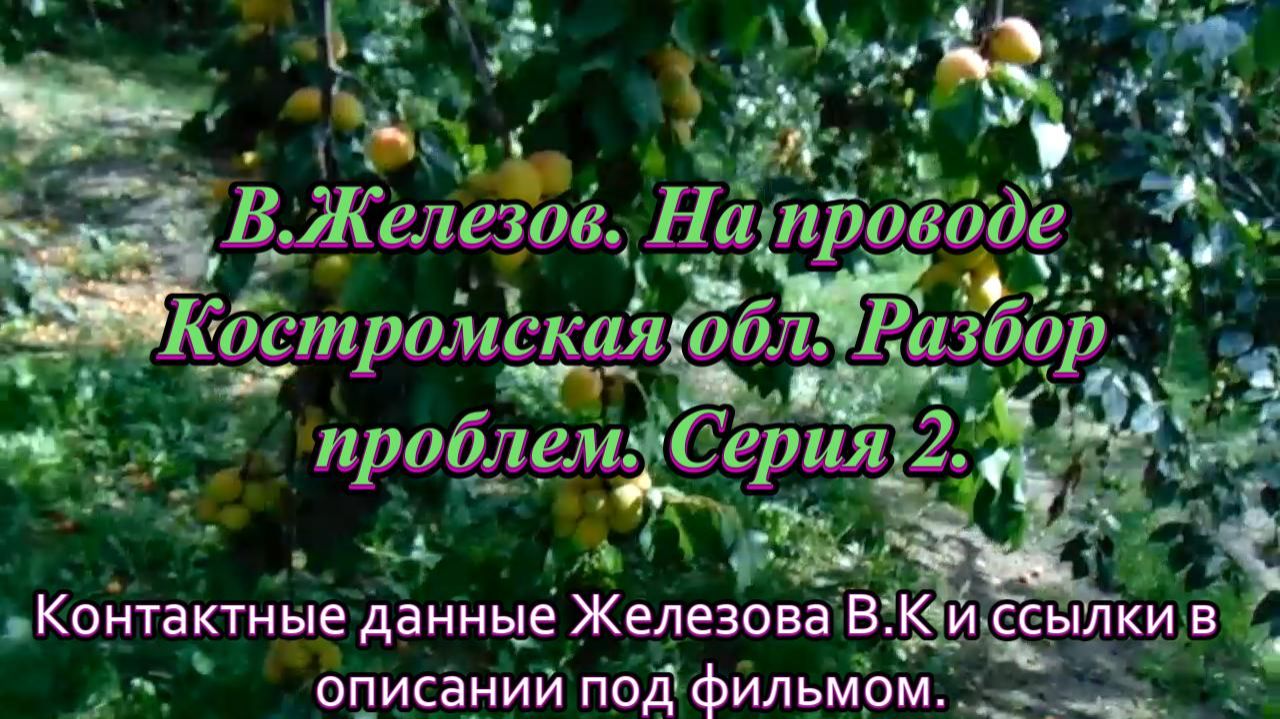 В.Железов. На проводе Костромская обл. Разбор проблем. Серия 2.