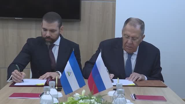 Подписание Меморандума между Россией и Никарагуа, Санкт-Петербург, 5 июня 2026 года