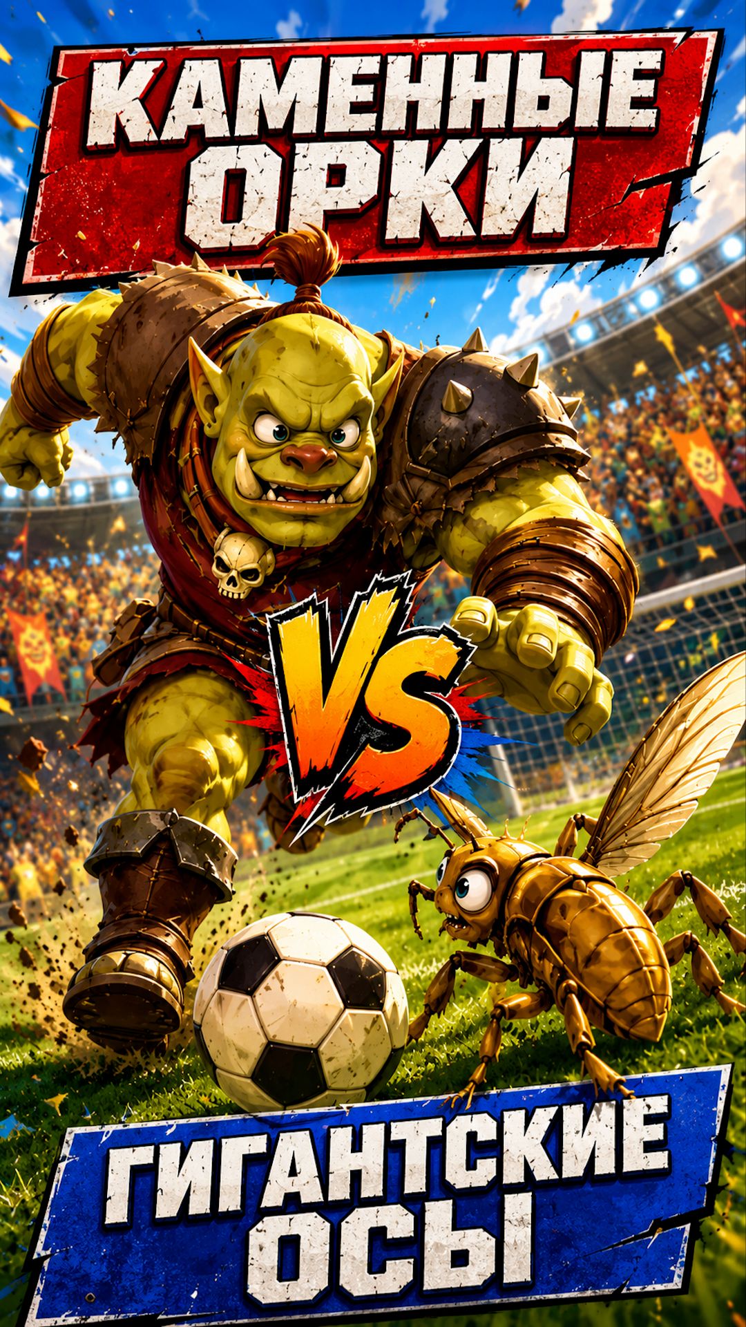 КАМЕННЫЕ ОРКИ vs ГИГАНТСКИЕ ОСЫ