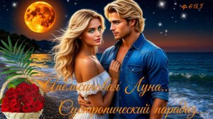 /БЛЮЗ/  Апельсиновая Луна... Субтропический парадиз...✨🌊👱🏻♂️💖👸🏼🌄🌕🌴🎶🎷