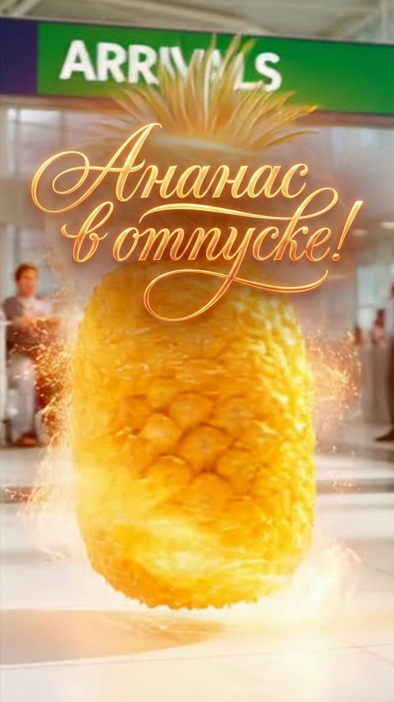 Да так, просто летний визуал...Ананас в отпуске.