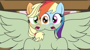 Фермер и летчик - анимация my little pony