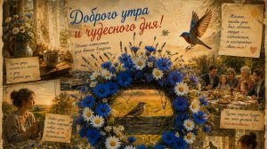Добрый день женщине 🌸 Красивая музыкальная открытка с тёплыми пожеланиями