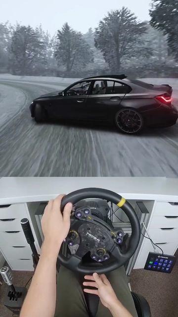 BMW M3 G80 SNOW DRIFT!