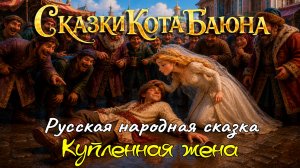 СКАЗКИ КОТА БАЮНА. Русская народная сказка «Купленная жена»  #сказки #детям