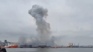 😂В Румынии взорвался порт от неизвестного дрона,аста ловисто бэби
