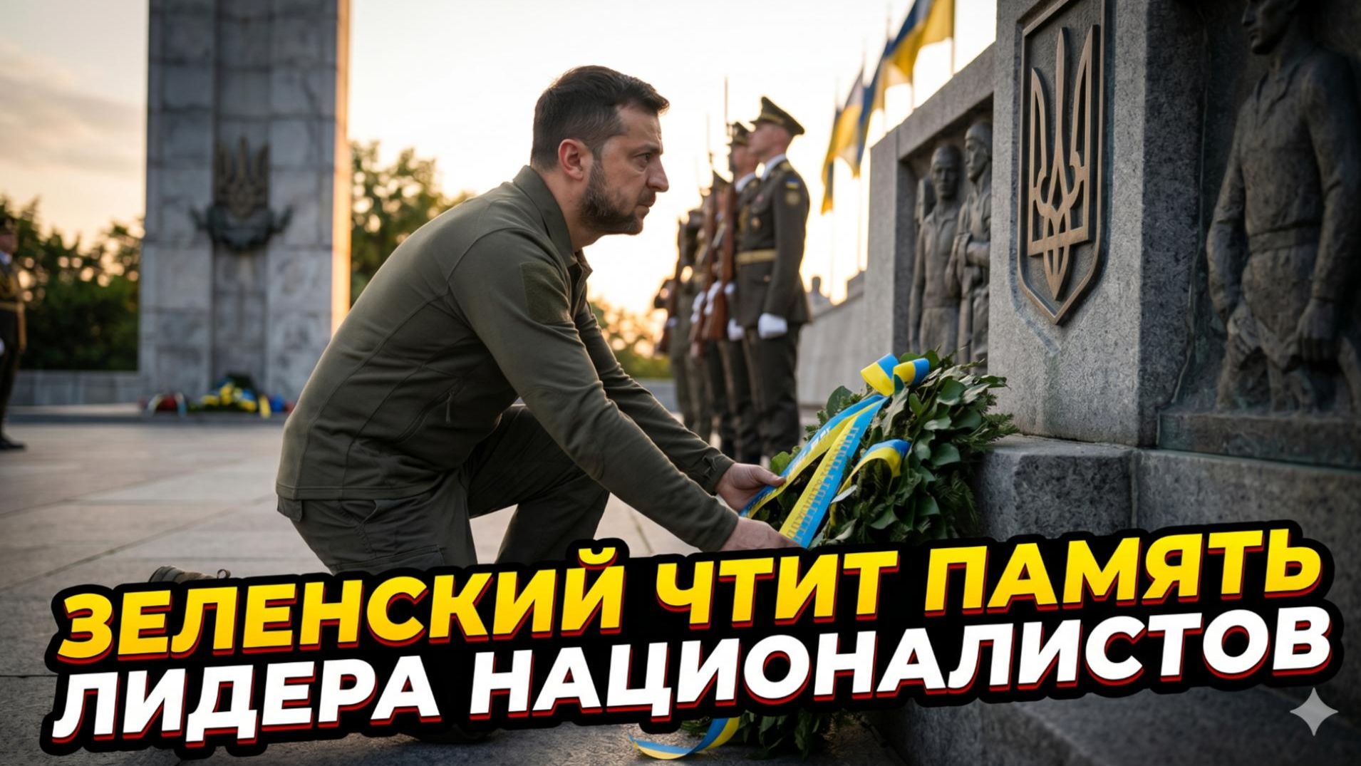 ⚠️ Марта Гавришко | Зеленский публично почтил нацистских лидеров. Шок