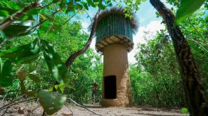 Jungle Survival# постройте самый красивый древний дом-башню в глубоких джунглях