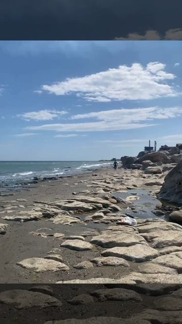 У моря в Махачкале.