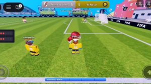 играл в roblox  играл в футбол победила наша команда
