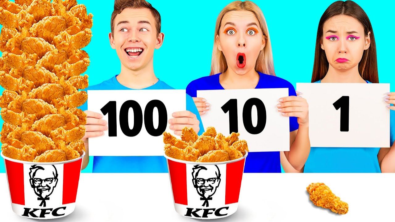 100 слоев еды Челлендж 15 от BooBoom Challenge