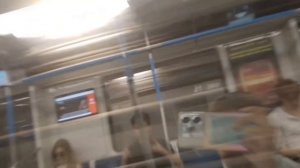 Поездка на поезде 81/765/766/767.4 «Москва 2019» по Сокольнической линии. Потапово - Новомосковская.
