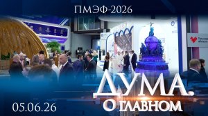 Петербургский международный экономический форум. Дума. О главном