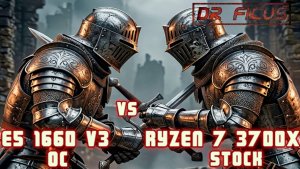 Xeon 1660v3 vs Ryzen 7 3700x